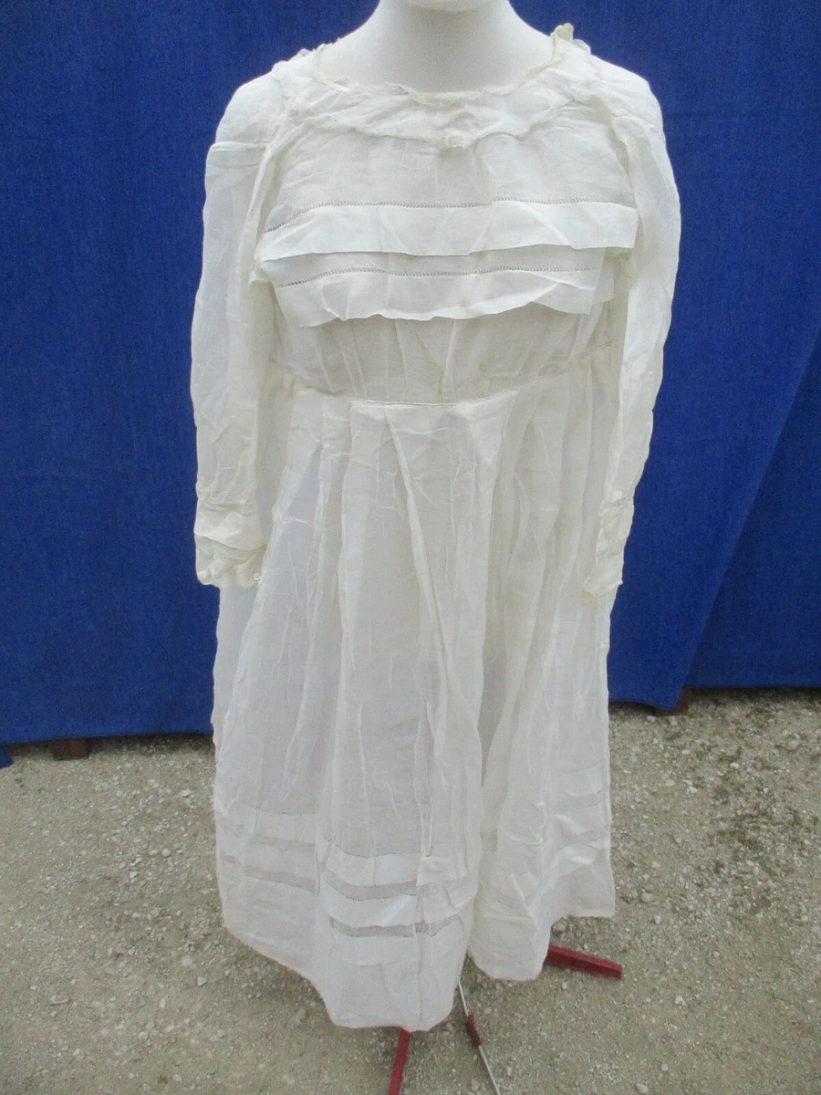 2 Anciennes Robes De Communion Début 1900 Pour Poupée Ancienne