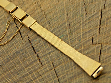 Vintage Bulova 9mm Gold Electroplate Butterfly Clasp Watch Band NOS Unused