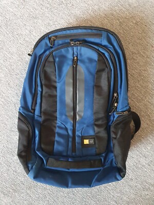 Rucksack Case logic für Laptop, Tablet...., blau, guter Zustand