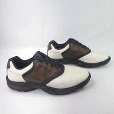 FootJoy GreenJoys FJ Golf Shoes Soft Spikes White Athletic Cleats Mens Size 9.5