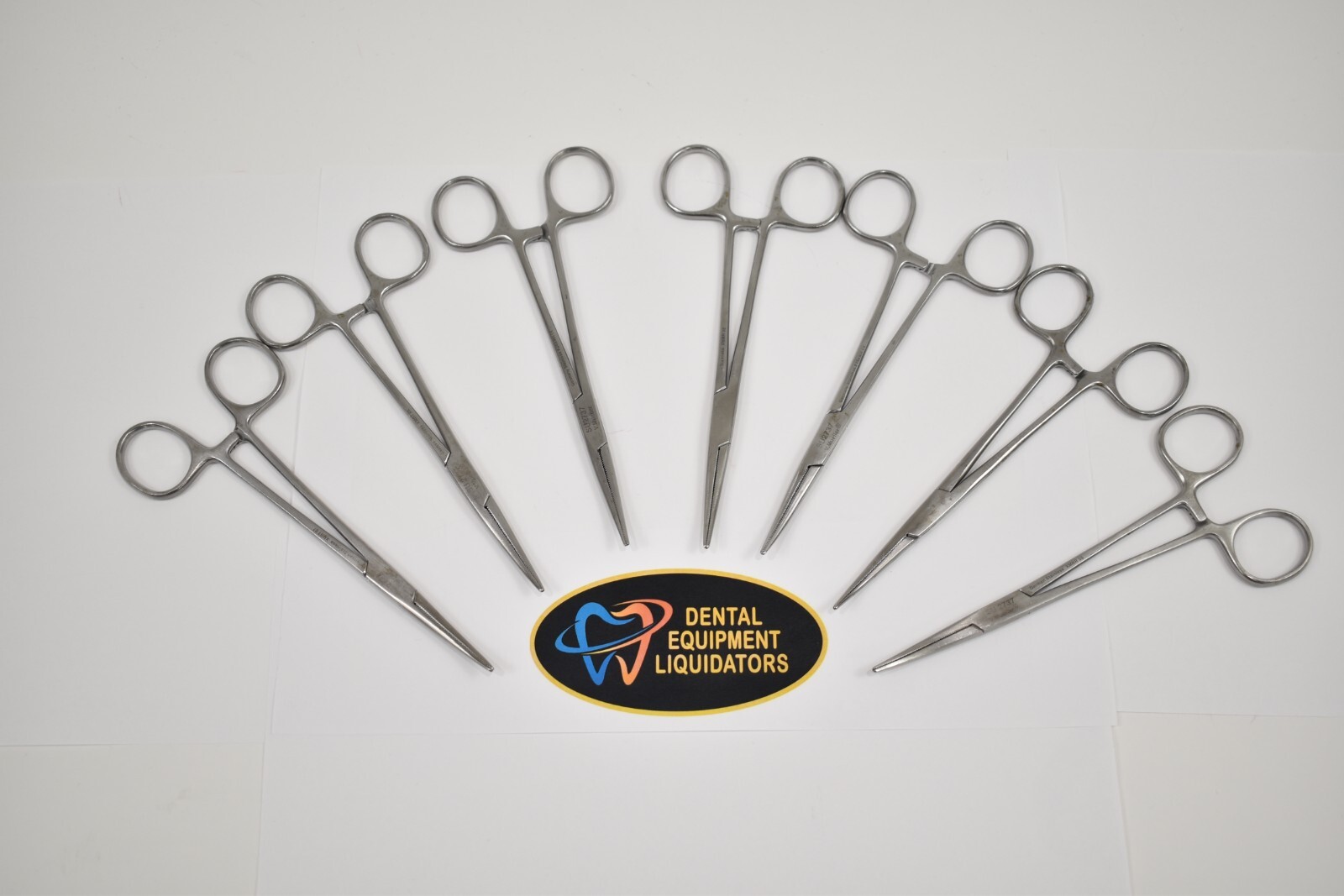 LOT of 6 - PLUS 1 FREE: V.Mueller SU2737 CRILE Forceps, Curved, 6-1/4 ...