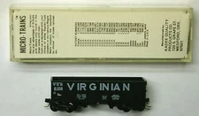MTL Micro-Trains 56080 Virginian VGN 2106 2 bay hopper