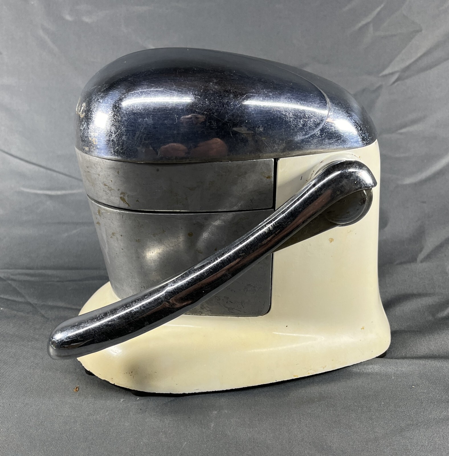 Rival JuiceOMat NJ848 Tilt Top Mid Century White & Chrome Vintage eBay