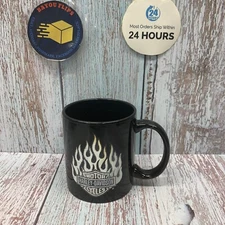 Harley Davidson Flame Coffee Mug M Ware China Hard To Find Vintage
