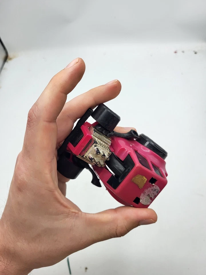 Peças vintage General Mills Kenner Mini SSP modelo T Ford cor rosa roxo - Imagem 4 de 4