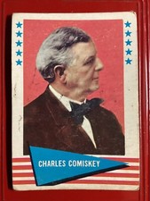 Charles Comiskey  1961 Fleer Baseball Greats #18