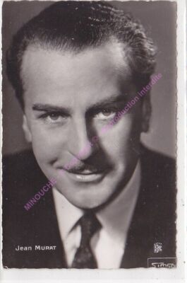 Postcard RPPC STAR Jean Murat Photo Simson Edition E.P.C