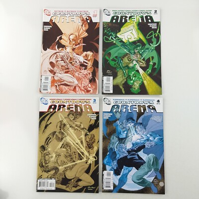 Countdown Arena #1-4 Complete Set 1 2 3 4 Lot Batman vs Batman VF/NM (2008 DC)