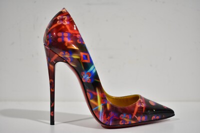Christian Louboutin So Kate 120 Patent Discolaser Red Stiletto