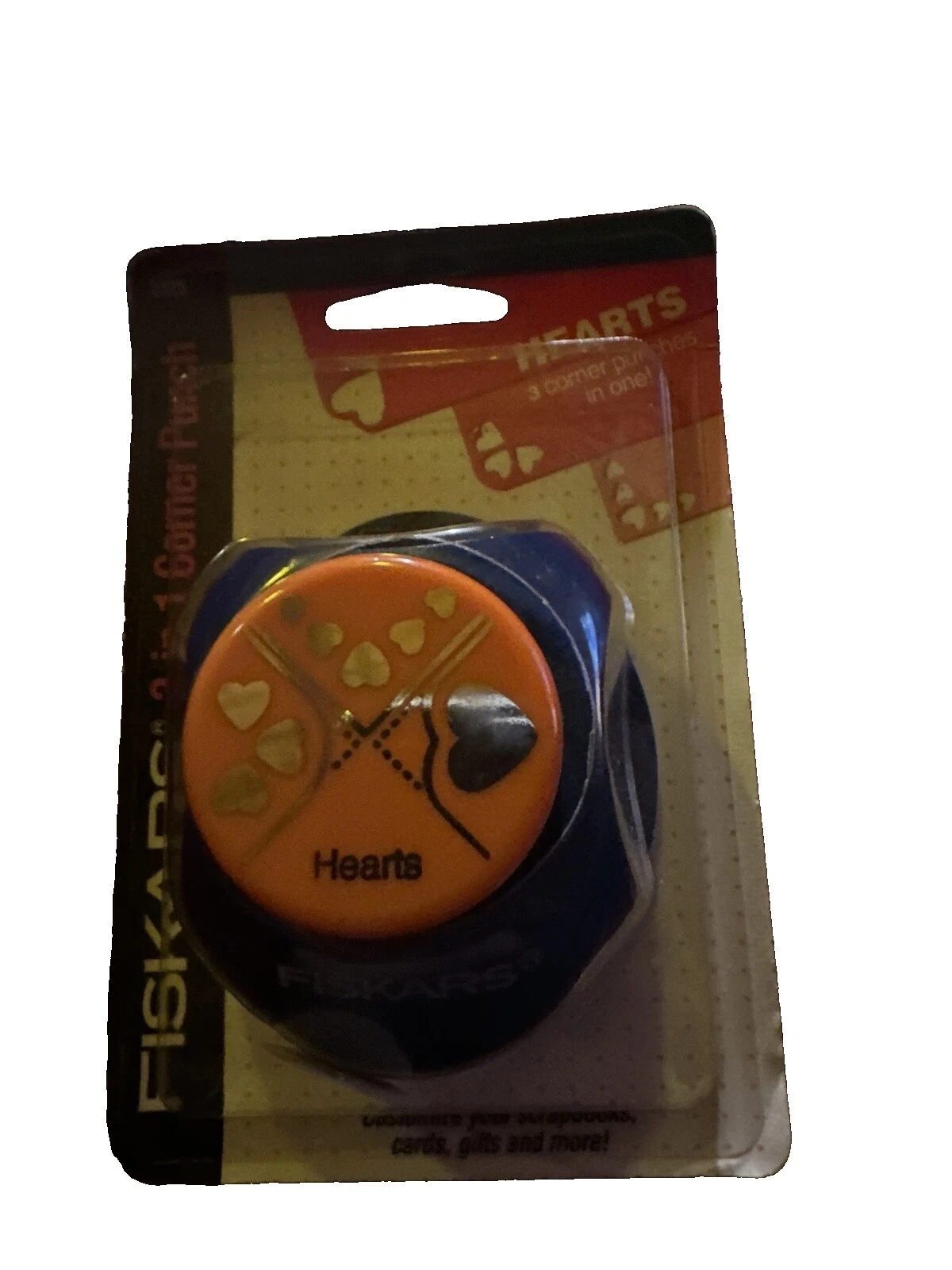 Furador de Papel Fiskars Amor Furadores de papel para Scrapbooking