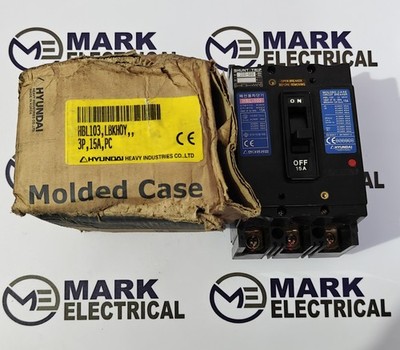 HYUNDAI ELECTRIC HBL103 CIRCUIT BREAKER 15A 440VAC 42KA FAST SHIPPING