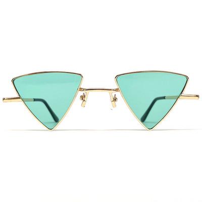 NOS vintage '' POLYGON '' sunglasses - Italy 80's - RARE - Medium - Yellow / Green