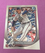 Hurston Waldrep 2025 Bowman Chrome Red Rookie Redemption Refractor #61 Braves 🔥