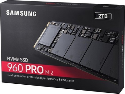 Samsung 960 PRO 2 TB,Internal, NVMe M.2 (MZ-V6P2T0BW) Solid State Drive