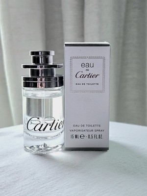 EAU DE CARTIER EAU DE TOILETTE PERFUME 15ml/0.5oz EDT UNISEX SPRAY NEW IN BOX