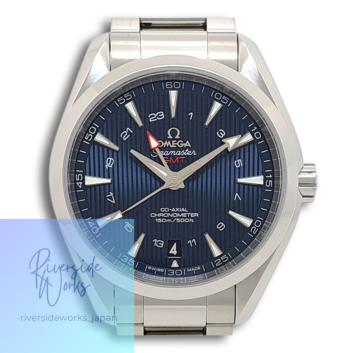 Omega Seamaster Aqua Terra GMT Stainless