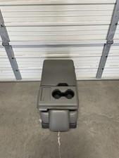 2015-2026 Ford F150 F250 F350 Center Console Gray Vinyal Jump Seat Console