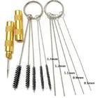 11pcs New Cleaning Tool Kit Assorted Brushes And Needles for Spray Gun Airbrush