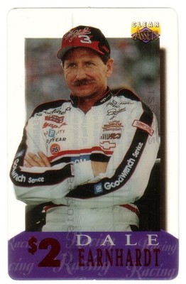 Clear Assets 1996: $2. Dale Earnhardt (Karte #19 Von 30) Telefonkarte