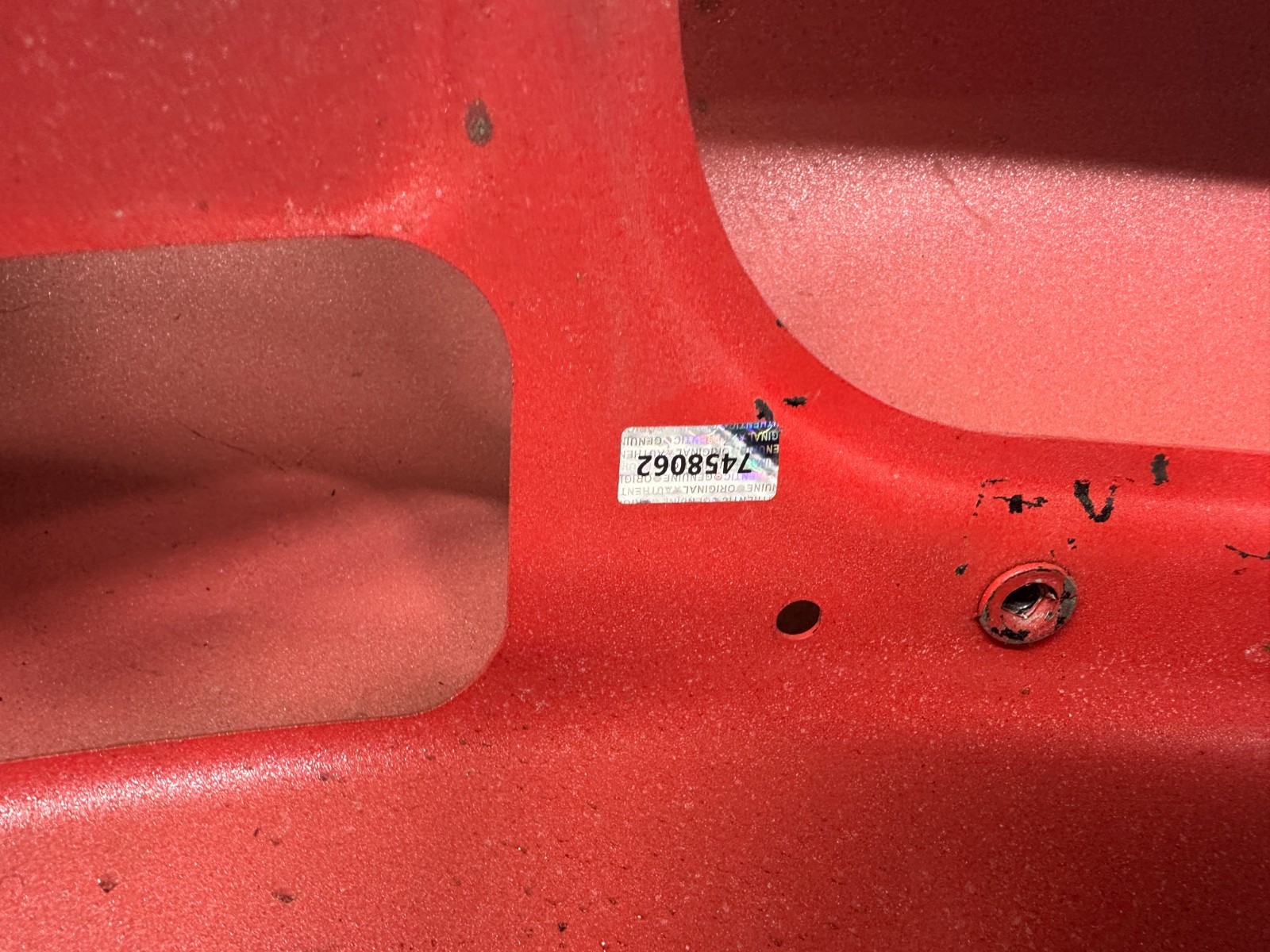2020-2024 Ferrari F8 Tributo Quarter Panel Right Rear Body Side RH OEM Red