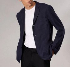 RAG & BONE Jacket Mens Size 38 Navy ACHILLES ...