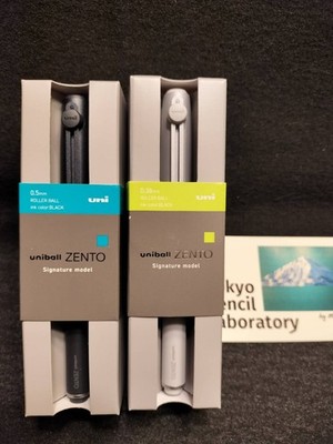 uni‑ball ZENTO Signature Model–Silver & Metallic Black–Limited 2
