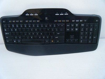 Logitech Cordless Wireless Internet Keyboard Model MX700 MX710 R-0006 No Dongle