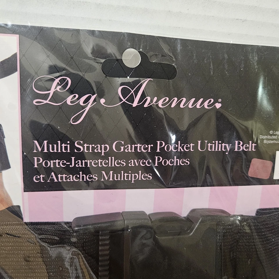 Lot 2 NEW Women's Multi Strap Garter Pocket Utility Belt NAUGHTY Costume Cosplay - Image 2 of 3