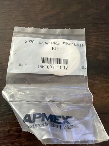 2020 Silver Eagle Dollar Gem BU