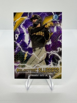 2026 Bowman Fernando Tatis Jr. Electric Sluggers Purple /250 #ES-3 Padres