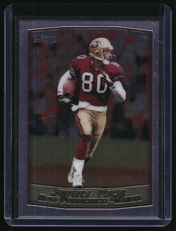 1999 Topps Chrome #50 Jerry Rice 1999 Topps Chrome #50 Jerry Rice
