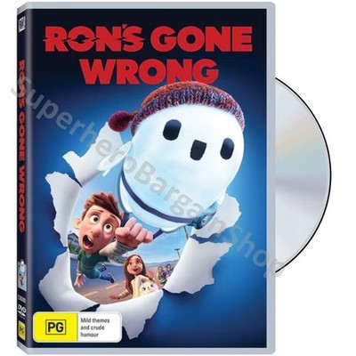 Ron's Gone Wrong (DVD, 2021) PAL Region 4 (Jack Dylan Grazer, Zach Galifianakis)
