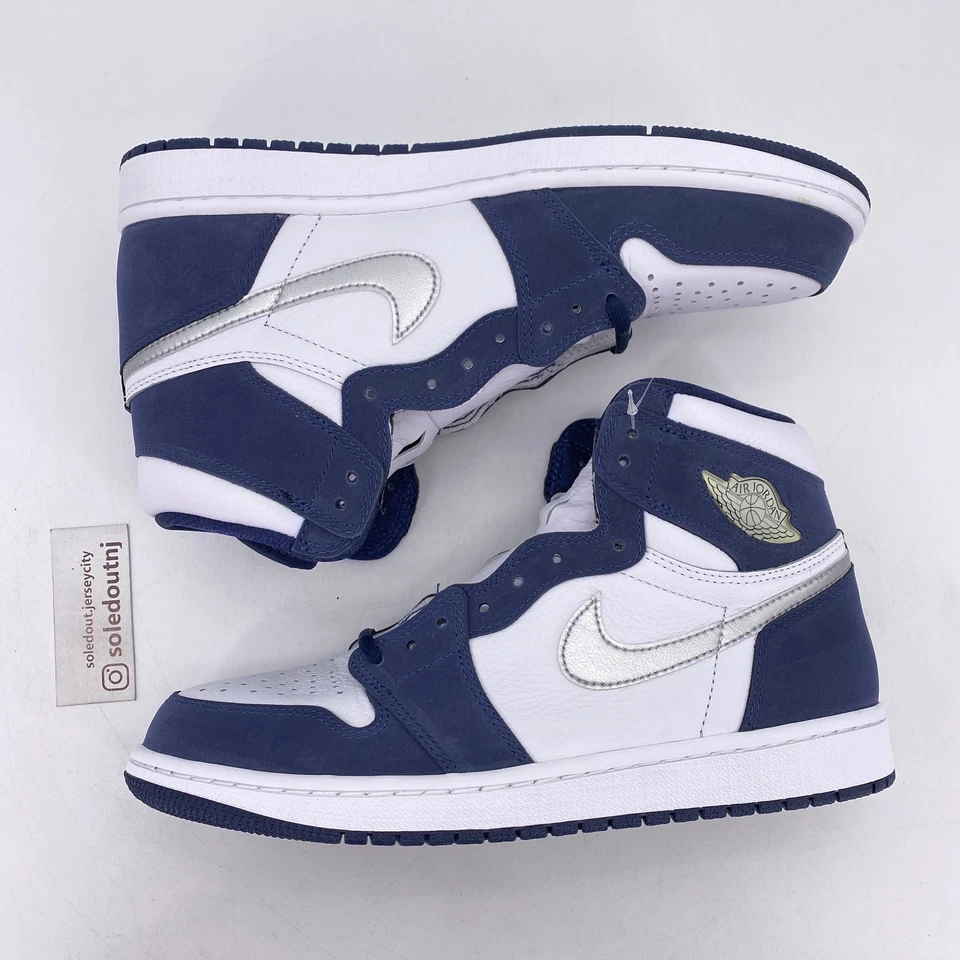 Air Jordan 1 Retro High OG CO JP "MIDNIGHT NAVY" 2020 - Talla 9 - dc1788 100 (1... Foto 2 de 4