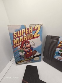 Super Mario Bros 2 Nintendo NES PAL Boxed Original Game Cartridge + Sleeve