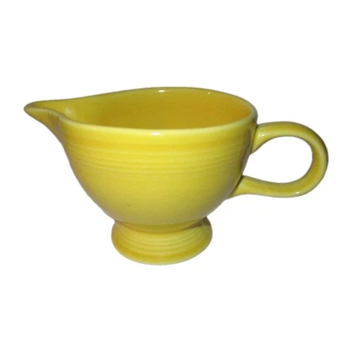 Fiestaware Individual Creamer Sunflower Yellow Homer Laughlin USA