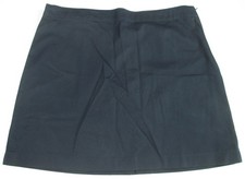 LANDS END Classic Navy School Uniform Blend Chino Skort Girls 14 Plus NEW