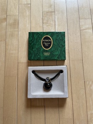 Christian Dior Poison Pendentif Pendant Vintage 5 ml OVP halb voll Parfum Kette