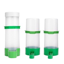 2PCS Automatic Bird Water Dispenser with 1PCS Food Feeder for Cage Pet Parrot...