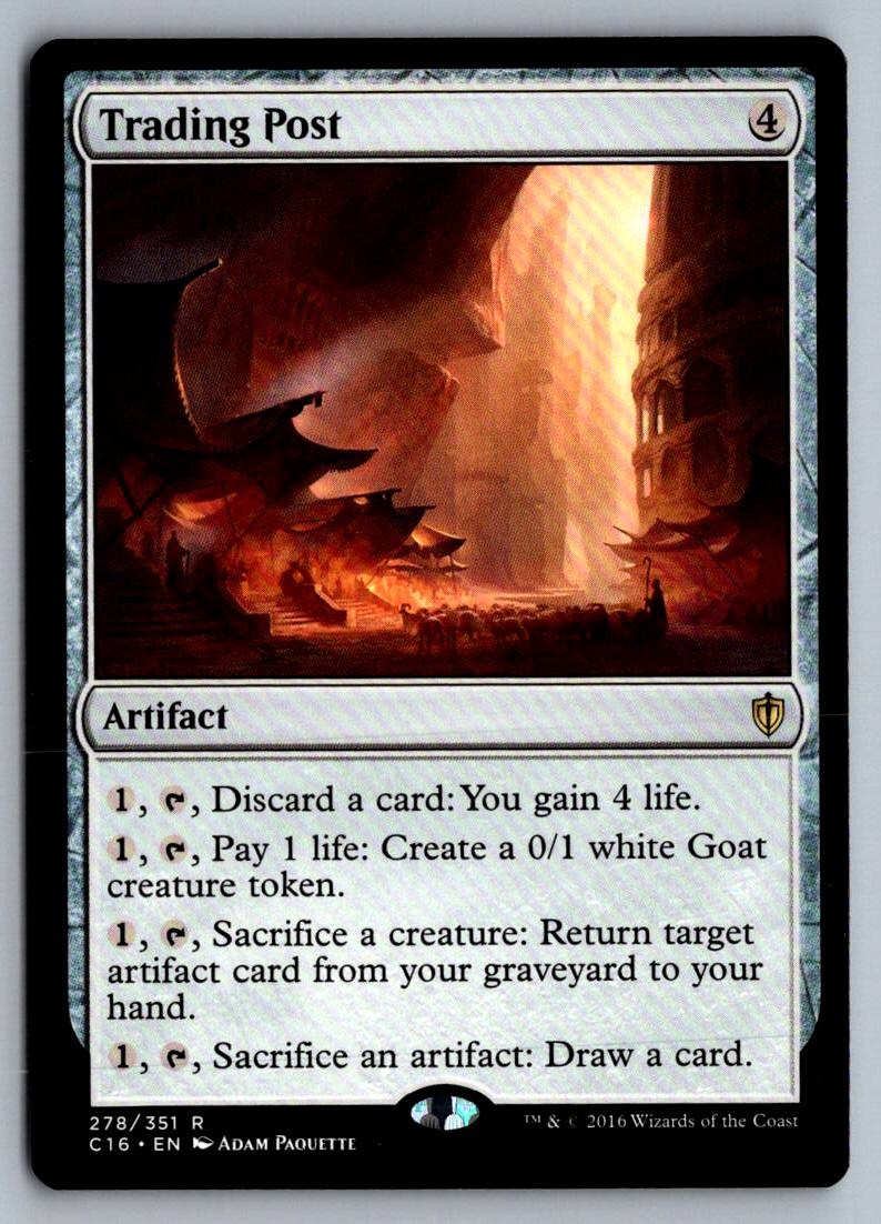 Trading Post Commander 2016 C16 #278 Rare NM