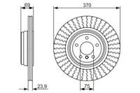 2X Bremsscheibe Bosch 0 986 479 730 FüR F04 F03 F02 F07 F01 Bmw 7Er 5Er Turismo