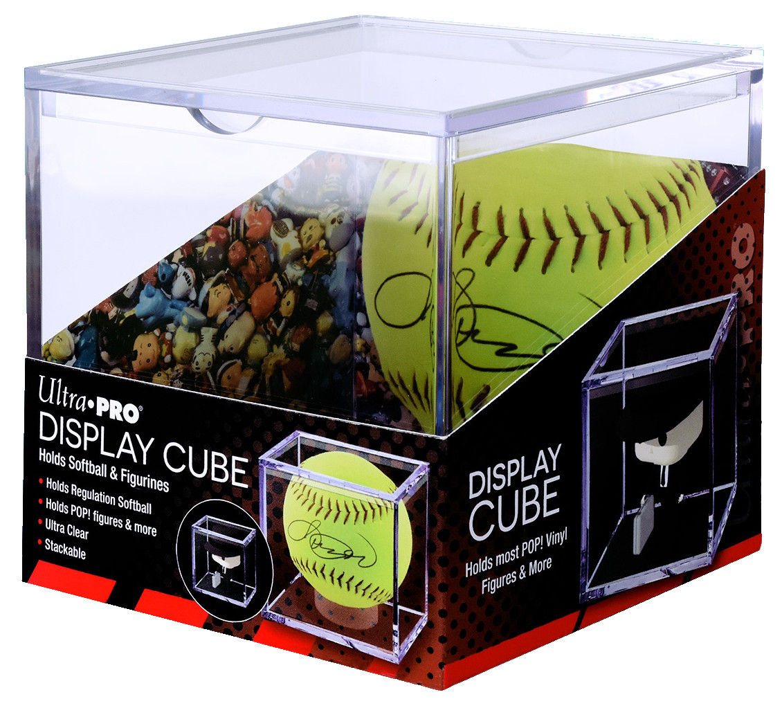 Cube Holder Display Case Acrylic Clear Storage
