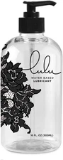 Personal Lubricant. Lulu Lube Natural Water-Based Lubes for Men and Women. 16 oz