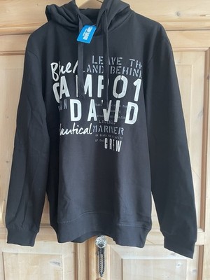 Camp David Hoodie schwarz, Größe XL 