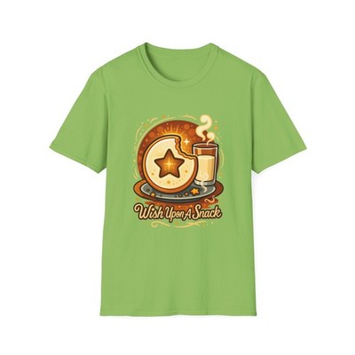 Unisex Softstyle T-Shirt Holiday Cookie Star Christmas Snack Magic