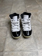 Air Jordan 11 Retro Gratitude PS Shoe Size 2.5Y White 378039-170 Preowned
