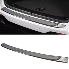 Edelstahl Ladekantenschutz Schwarz Sto�stange passt f�r BMW X3 G01 ab 17