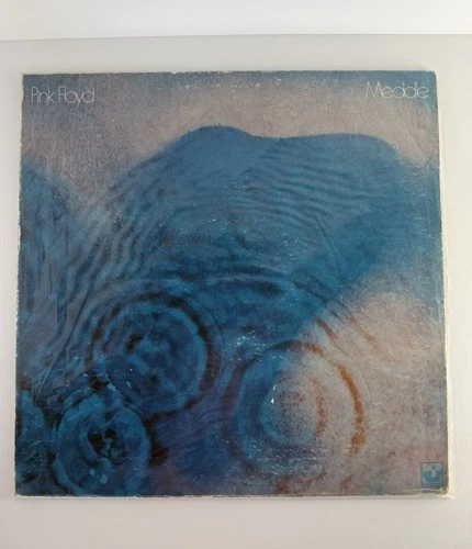 Pink Floyd- Meddle (1971) LP Harvest SMAS-832 Gatefold Vinyl Record