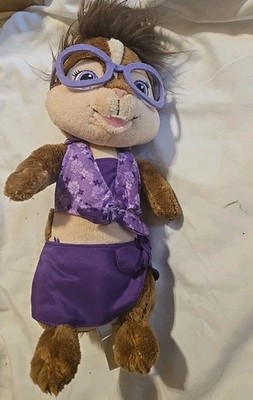 Build a Bear 2011 Alvin & Chipmunks Chipwrecked Jeanette Plush