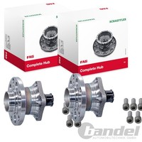 2X FAG RADLAGER-SATZ Hinten Passend FÜR Audi A6 Skoda Superb VW Passat