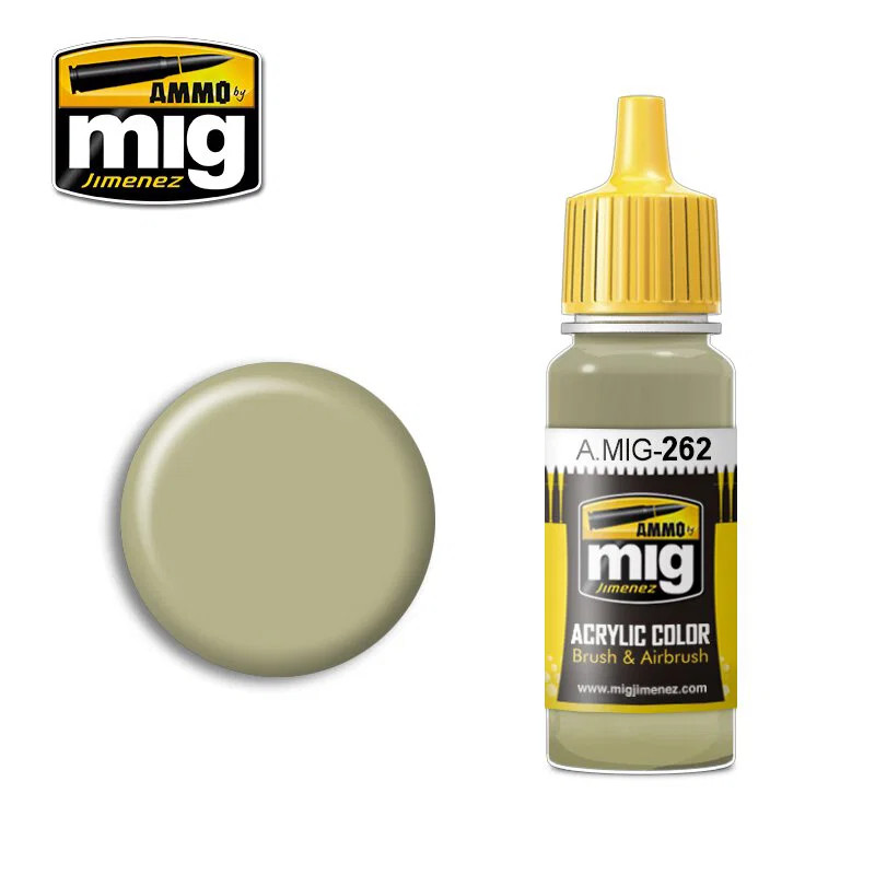 Ammo MIG 262 - Acrylic Paint (17ml) - IJN Ash Grey